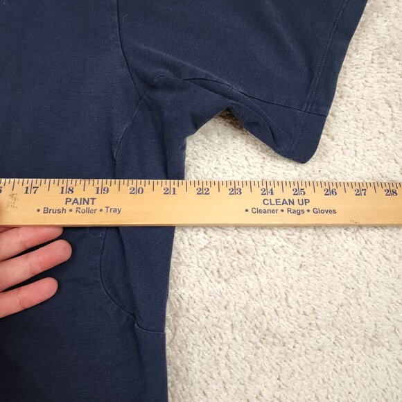 Lululemon Vent Tech Shirt Blue Short Sleeve T-Shirt Men's Size Large workout USL - Picture 4 of 5